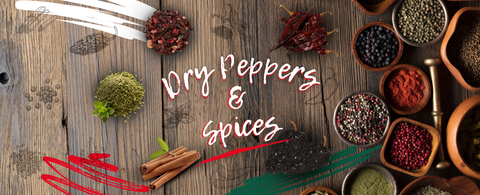 Dry Peppers & Spices
