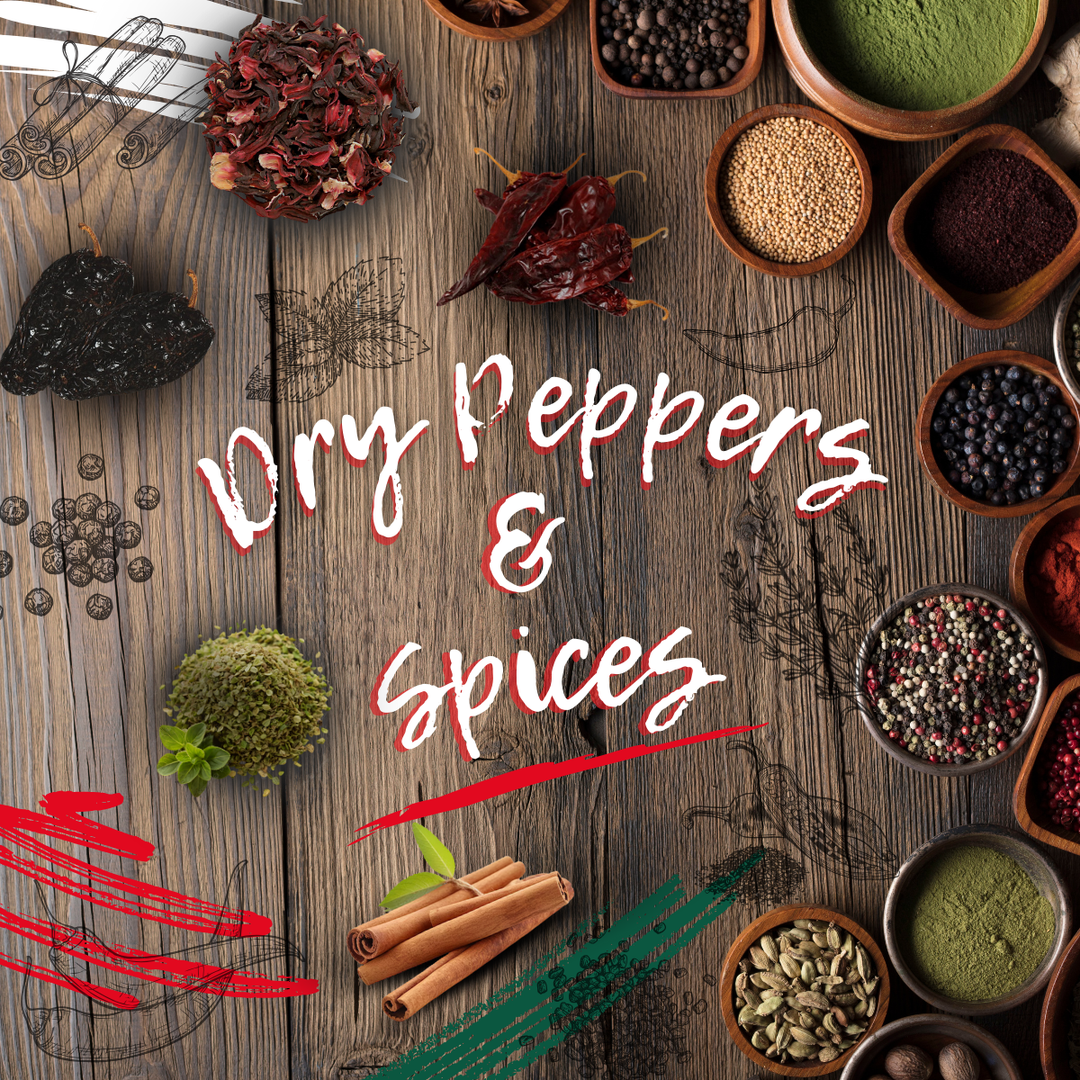 Dry Peppers & Spices